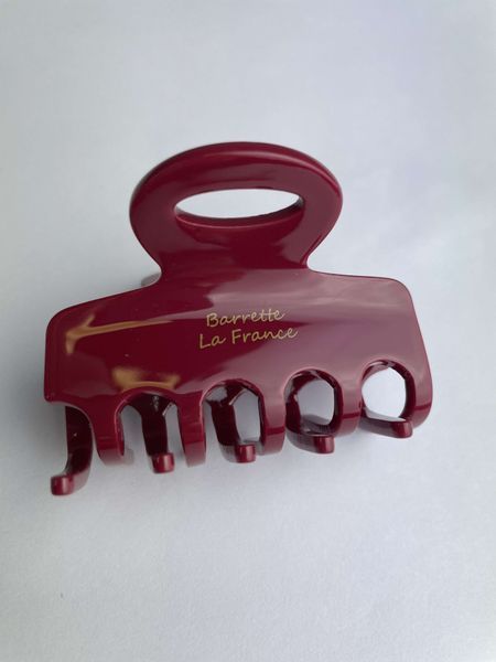 Заколка для волос CHACOTT France hair clip Retro Marsala 5,5x4см dl-66777 фото