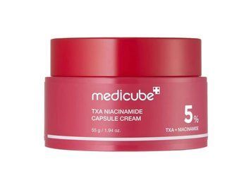 Крем капсульний вирівнюваючий 55g MEDICUBE TXA NIACINAMAIDE CAPSULE CREAM me-19660 фото