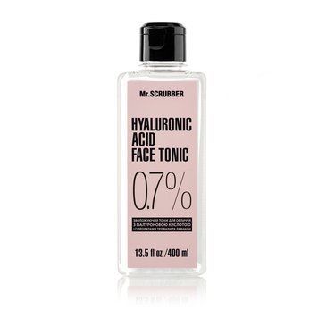 Тонік для обличчя з гіалуроновою кислотою Mr.Scrubber Hyaluronic Acid Face Tonic 0,7%, 400ml to-5198 фото