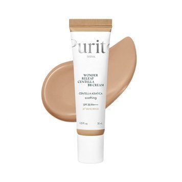 BB-крем с экстрактом центели азиатской PURITO WONDER RELEAF CENTELLA BB Cream #27 Sand Beige 30ml vv-03713 фото
