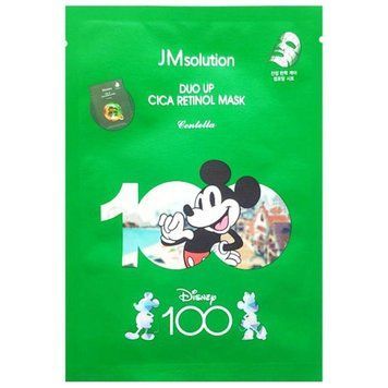 Тканевая маска для лица с ретинолом и центеллой JMsolution DUO UP CICA RETINOL MASK DISNEY100 tk-9777 фото