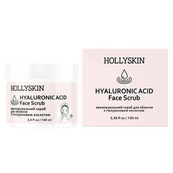 Скраб для лица с гиалуроновой кислотой Hollyskin Hyaluronic Acid Face Scrub 100 ml ho-00710 фото