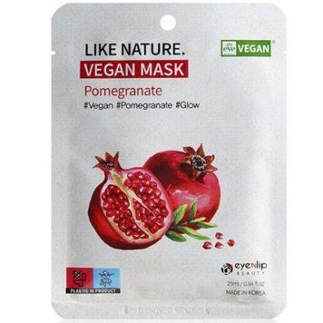 Маска для лица с гранатом Eyenlip Like Nature Vegan Mask Pack # Pomegranate x 1ea pa-7120 фото