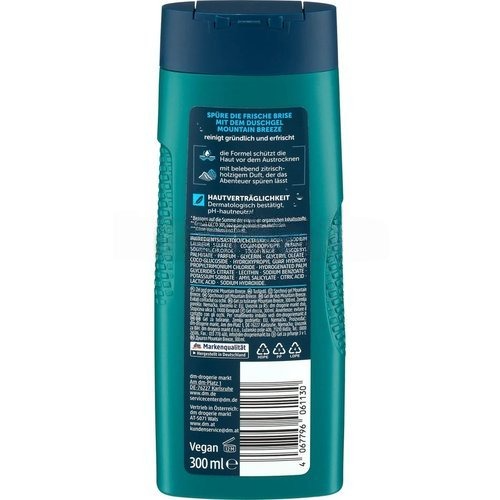 Мужской гель для душа &laquo;Горный Бриз&raquo; 3в1Balea Men Mountain Breeze 300 ml fe-0023 фото