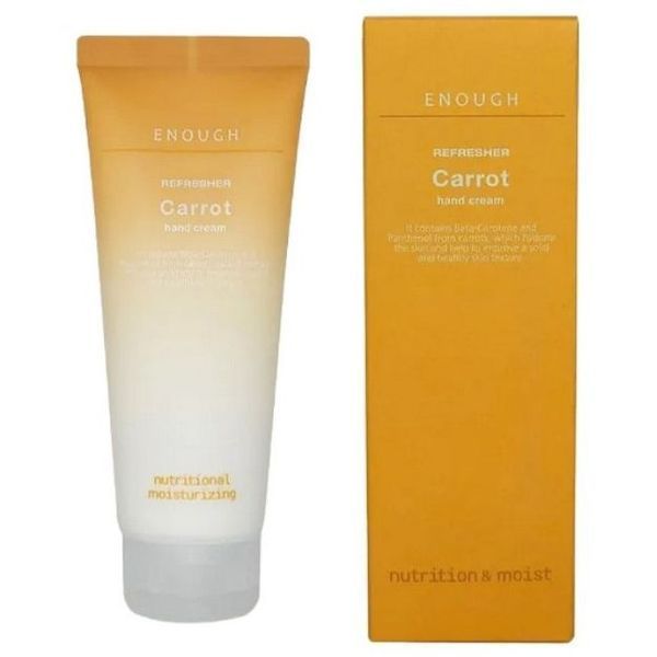 Крем для рук с экстрактом моркови ENOUGH Refresher Carrot Hand Cream 100ml kr-11440 фото