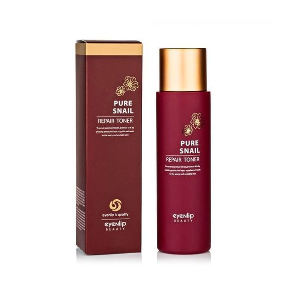 Тонер восстанавливающий с муцином улитки для лица Eyenlip PURE SNAIL REPAIR TONER 150ml to-4265 фото