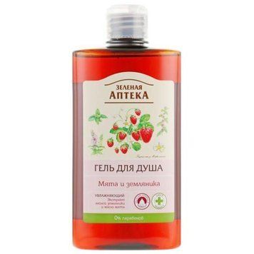 Гель для душу &laquo;М'ята і суниця&raquo; Зелена аптека 400ml te-7537 фото
