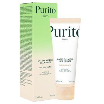 Успокаивающий гель-крем для лица с семенами овса Purito Oat-In Calming Gel Cream 100ml kr-9137 фото