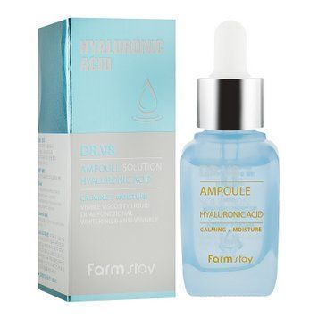 Сыворотка для лица ампульная с гиалуроновой кислотой FarmStay Dr.V8 Ampoule Solution Hyaluronic Acid 30ml au-6347 фото
