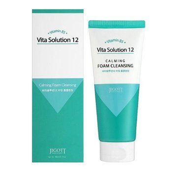 Успокаивающая пенка для умывания Jigott Vita Solution 12 Calming Foam Cleansing 180ml pe-8602 фото
