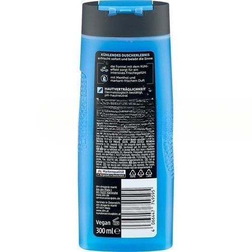 Мужской гель для душа Balea Men 4 in 1 Ice Feeling 300 мл va-0076 фото
