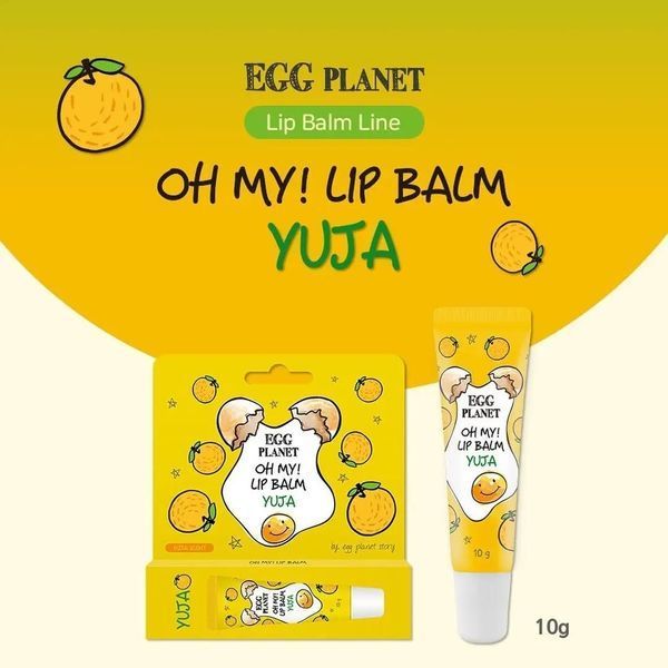 Бальзам для губ Daeng Gi Meo Ri EGGPLANET OH MY LIP BALM YUJA 10g ba-10948 фото