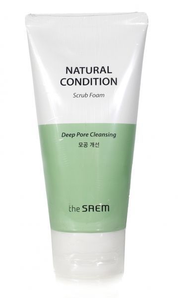 Пінка-скраб із екстрактом портулаку для проблемної шкіри The Saem Natural Condition Scrub Foam 150ml oc-2961 фото
