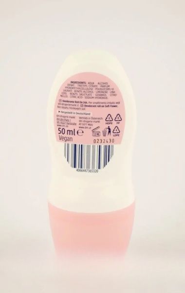 Кульковий дезодорант Balea Roll-On Soft Flower 50 ml ca-66447 фото
