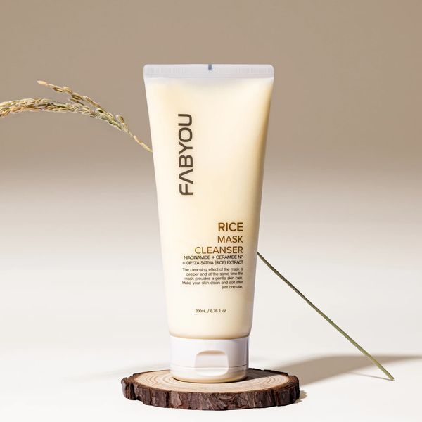 Скраб маска FABYOU Eyenlip Rice Mask Cleanser 200мл dl-53969 фото