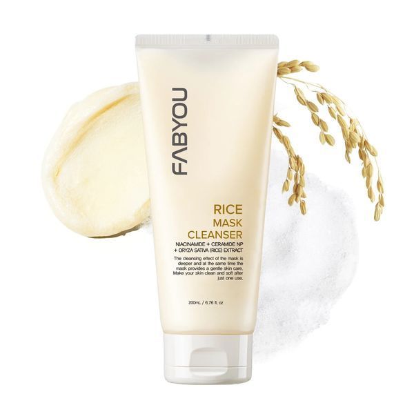 Скраб маска FABYOU Eyenlip Rice Mask Cleanser 200мл dl-53969 фото