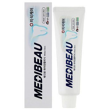 Зубна відбілююча паста Medibeau White Clinic 120g zu-10264 фото