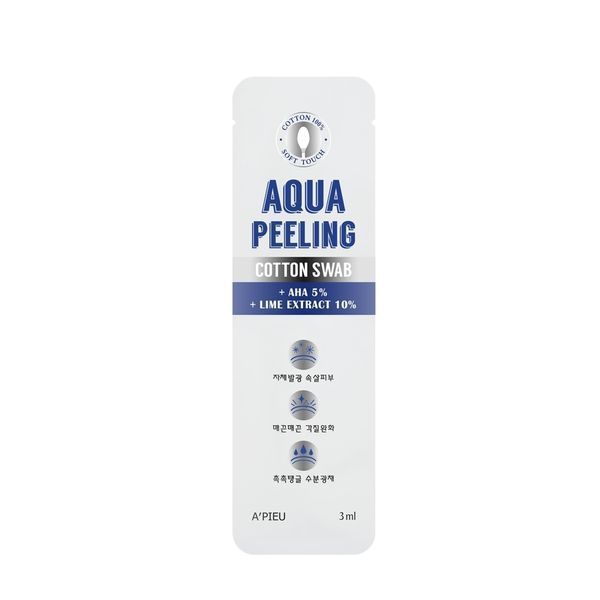 Кислотний пілінг для обличчя A"pieu Aqua Peeling Cotton Swab Intensive, 3 мл ki-3882 фото