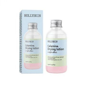 Локальний засіб від прищів і почервоніння Hollyskin Calamine. Drying Lotion 15ml li-7456 фото