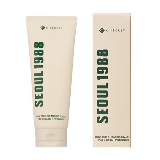 Очищувальна пінка для вмивання K-Secret Seoul 1988 Cleansing Foam : Pine Cica 1% + Probiotics 150ml op-40553 фото