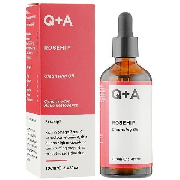 Масло для лица очищающее с шиповником QA Rosehip Cleansing Oil 100ml au-6966 фото