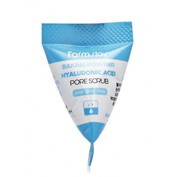 Скраб для лица с содой и гиалуроновой кислотой Farmstay Baking Powder Hyaluronic Acid Pore Scrub (1шт) sk-3490 фото