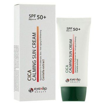 Успокаивающий солнцезащитный крем Eyenlip CICA CALMING SUN CRAM SPF50 +++ 50ml so-8386 фото