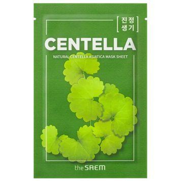 Тканевая маска для лица The Saem Natural Centella Asiatica Mask Sheet 1шт tk-11391 фото