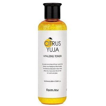Тонер с экстрактом юдзу FarmStay Citrus Yuja Vitalizing Toner 280ml to-8414 фото