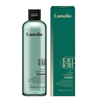 Заспокійливий тонер з азіатською центелою Lamelin Cica Calming Toner 300ml to-17073 фото