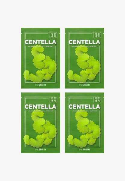 Тканинна маска для обличчя The Saem Natural Centella Asiatica Mask Sheet 1шт tk-11391 фото
