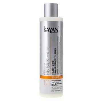 Шампунь для фарбованого волосся Kayan Professional BB Silk Hair Shampoo 250ml vo-8213 фото