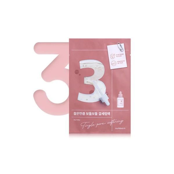 Смягчающая тканевая маска для лица Numbuzin Tingle-Pore Softening Sheet Mask 1шт tk-80302 фото