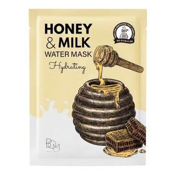 Зволожуюча маска з медом та молоком BOM HONEY AND MILK WATER MASK - Hydrating 25ml tk-9017 фото