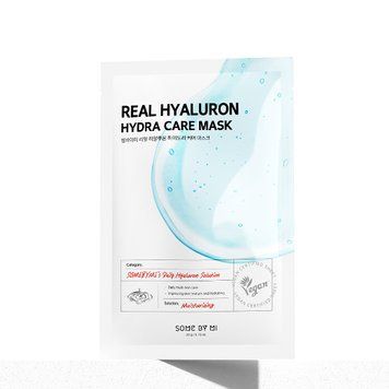 Маска тканевая увлажняющая с гиалуроновой кислотой для лица Some By Mi Real Hyaluron Hydra Care Mask 20ml au-6199 фото