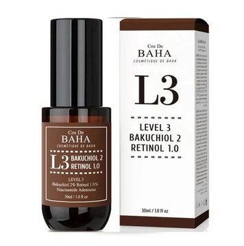 Сироватка COS DE BAHA L3 Bakuchiol & Retinol Serum (L3) 30ml sy-10245 фото