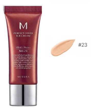 ВВ Крем Матуючий З Ідеальним Покриттям Missha M Perfect Cover BB Cream SPF42 PA+++ vv-4819 фото