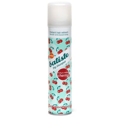 Шампунь сухой бессульфатный для волос Batiste Dry Shampoo Fruity and Cherry 200ml sh-4679 фото