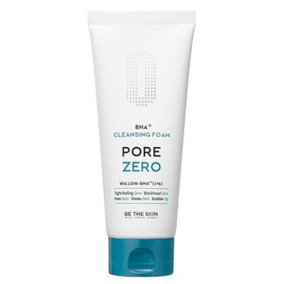 Очищающая пенка для сужения пор BE THE SKIN BHA PORE ZERO Cleansing Foam 150g pa-7866 фото