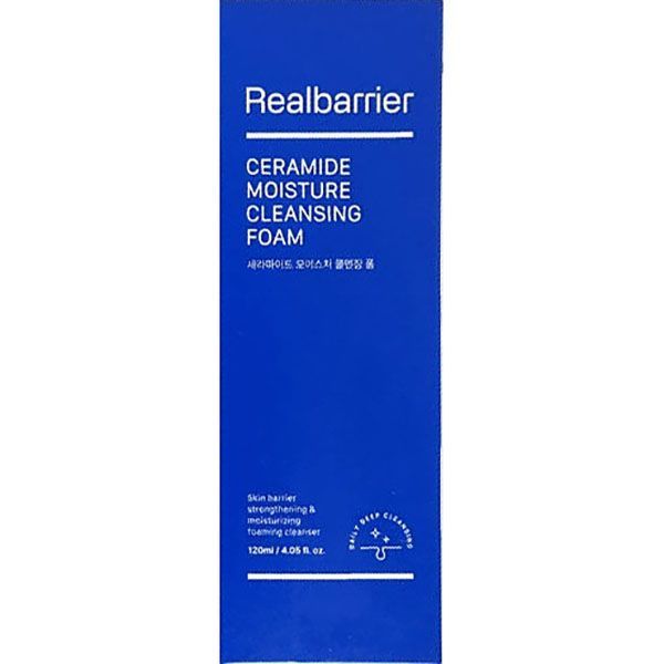 Пінка для вмивання з керамідами Real Barrier Ceramide moisture cleansing foam pe-7560 фото