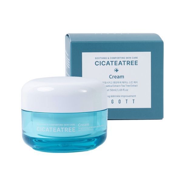 Крем для обличчя з центелою Jigott Cicateatree Cream 50ml au-82997 фото