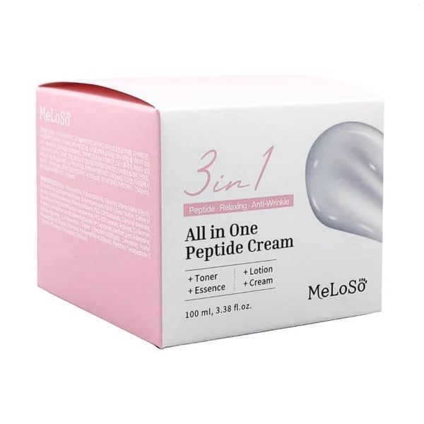 Крем з пептидами універсальний 3-в-1 Meloso 3in1 All in One Peptide Cream 100ml kr-08189 фото
