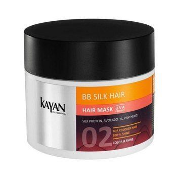 Маска для фарбованого волосся Kayan Professional BB Silk Hair Hair Mask 300ml vo-8218 фото