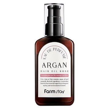 Арганова олія для волосся FarmStay Eau De Perfume Argan Hair Oil Rose 100ml ma-11419 фото