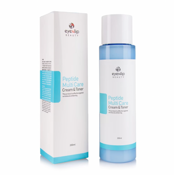 Тонер крем EYENLIP Multi Care Cream & Toner #Peptide 200ml ey-53747 фото
