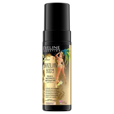 Пена-автозагар для тела 6в1 Eveline Cosmetics Brazilian Body 150ml te-7740 фото