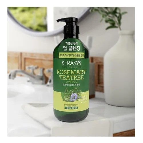 Шампунь для волосся Kerasys Rosemary Tea Tree Shampoo 800ml sh-43002 фото