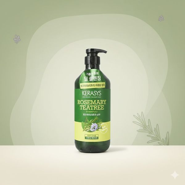 Шампунь для волосся Kerasys Rosemary Tea Tree Shampoo 800ml sh-43002 фото