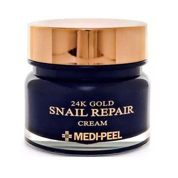 Омолаживающий крем с улитковым муцином и золотом MEDI-PEEL 24K Gold Snail Repair Cream 50g au-3053 фото