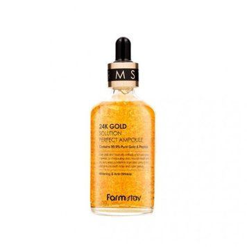 Антивікова сироватка з пептидами FarmStay 24K Gold Solution Perfect Ampoule 100 ml zd-3761 фото